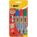 BIC Marking 2300 permanent marker Chisel tip Black, Blue, Green, Red 4 pc(s)