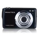 Praktica Compact Digital Camera 18MP 8x Optical Zoom Entry Level Black - Camera Only