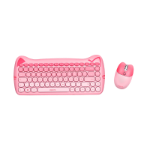 LogiLink Kids Keyboard 2.4G Combo set, pink