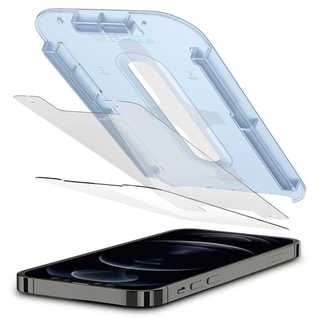 EU Product - Glas.tR EZ Fit Screen Protector 2-pack for iPhone 12/12 Pro thumbnail