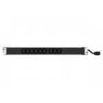 Hypertec 808901-HY power distribution unit (PDU) 9 AC outlet(s) 1U Black