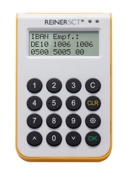 Image of Reiner SCT cyberJack one smart card reader USB White, Yellow