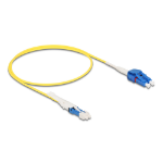 DeLOCK 88291 InfiniBand en Glasvezelkabel 0,5 m CS LC Blauw, Geel
