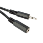 Videk 3.5mm Stereo Jack Plug to Socket Cable 1Mtr
