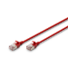 Digitus CAT 6A F-FTP Slim patch cord, 5m, red