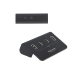 DeLOCK 64259 interface hub USB Type-C 10000 Mbit/s Zwart