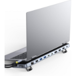 Baseus 12-in-1 Laptop Docking Station 2 x 4K HDMI & 1 x 4K DP - 2x USBC & 3x USB-A - SD Gb Lan PD100W