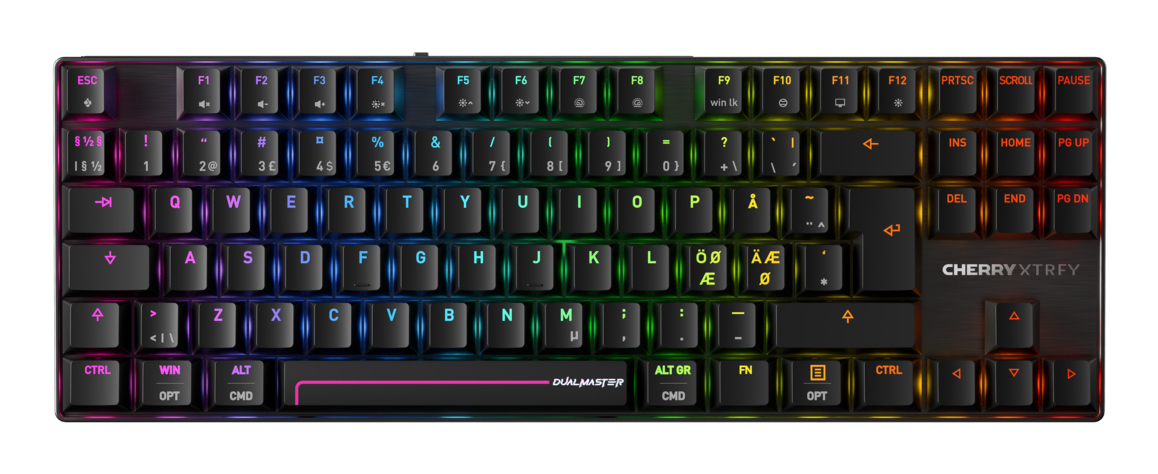MX 8.2 Pro TMR Wireless keyboard Gaming USB + RF Wireless + Blu