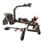 SHAPE COMPOC300 camera rig Black, Red, Silver