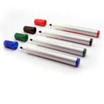 WHITEBOX ASSORTED PERMANENT MARKER BULLET PK4