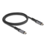 DeLOCK 86067 USB-kabel USB4 Gen 3x2 1 m USB C Zwart