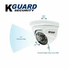 Image of Kguard 1 3 CMOS SENSOR 800TVL 75 degrees 20M W Proof Dome