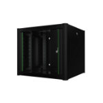 Lanview RWP09U56BL rack cabinet 9U Wall mounted rack Black