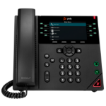 Poly VVX 450 12-Line IP Phone and PoE-enabled