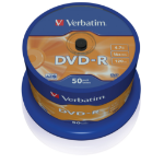 Verbatim DVD-R Matt Silver 4.7 GB 50 pc(s) 43548