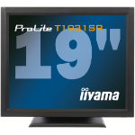 iiyama ProLite T1931SR-1 computer monitor 48.3 cm (19") 1280 x 1024 pixels LED Touchscreen Tabletop Black