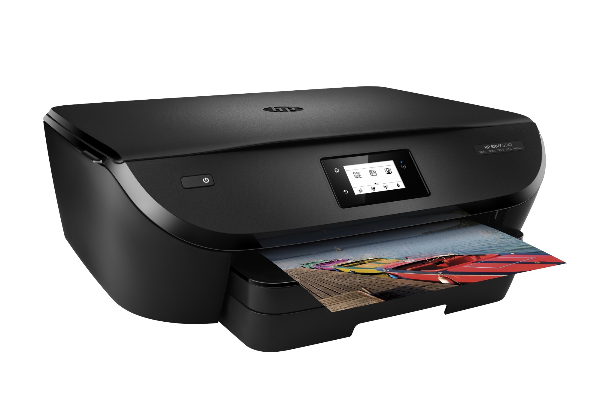 hp envy 5540 printing blank pages