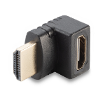 Lindy 41086 tussenstuk voor kabels HDMI Zwart