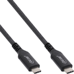 InLine USB4 Cable, USB-C male/male, 8K60Hz, black, 0.5m