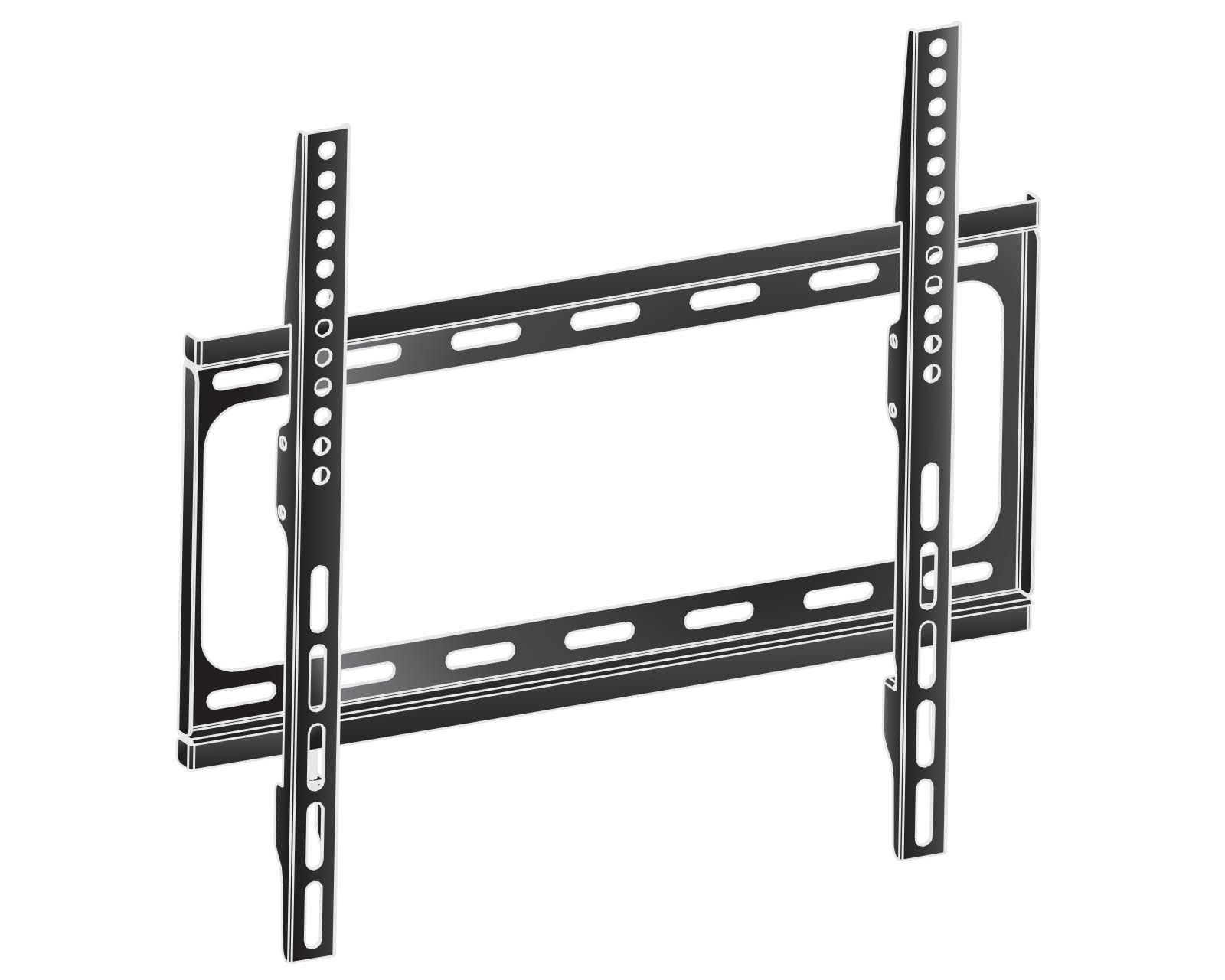 Image of iiyama WM1044-B1 TV mount 139.7 cm (55") Black