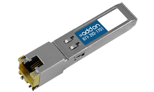 Image of AddOn Networks 1000B-TX SFP network transceiver module Copper 1000...