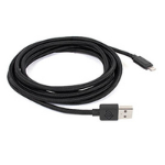 NewerTech OWC NWTCBLUSBL3MB - 3 m - Lightning - USB A - Black - iPhone - iPad - iPod