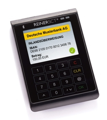 Image of Reiner SCT cyberJack wave RFID reader Bluetooth Anthracite, Black