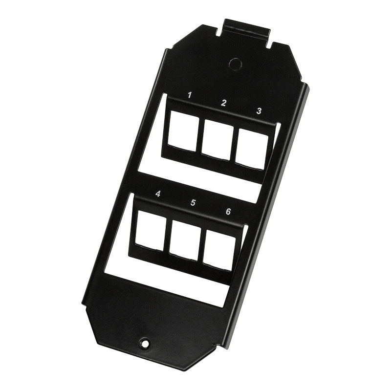 Image of LogiLink NK4060 wall plate/switch cover Black