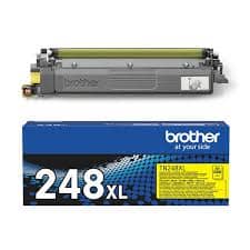 Brother TN248XLY HIGH YIELD YELLOW TONER CAR