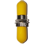 4Cabling 015.002.0024 fibre optic adapter ST 1 pc(s) Metallic, Yellow