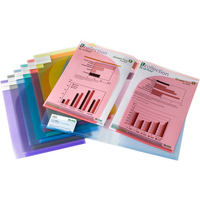 Tarifold Presentation Folder A4 / A3 Assorted Colours (Pack 12)