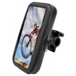 Manhattan Waterproof Phone Mount for Bikes (Clearance Pricing), Universal for Phones up to 6.7" (max phone dimensions 168 x 88 x 28mm), Horizontal and Vertical Use, 360Â° Swivel, Attaches without tools to Handlebar, Three Year Warranty