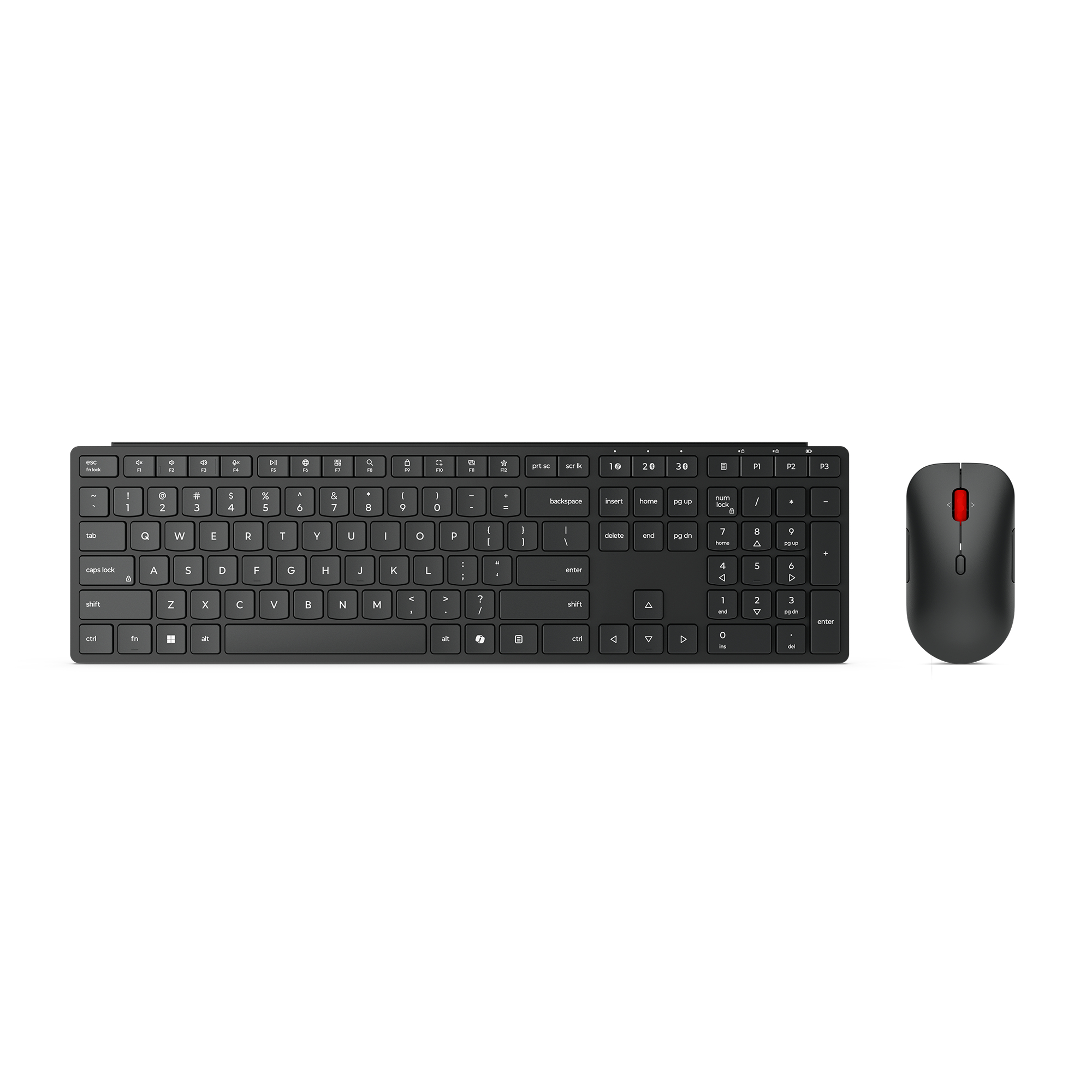 Lenovo 4X31S04814 keyboard Mouse included Office RF Wireless + Bluetoo