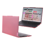 iPearl MCOVER-LEN-THINKPAD-T14-G5-G6-PINK laptop case 14" Hardshell case