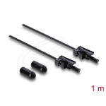 DeLOCK 91036 glasvezeladapter 1 stuk(s) Zwart