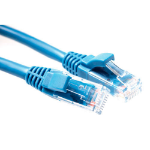 ACT Blauwe 5 meter U/UTP CAT6 patchkabel component level met RJ45 connectoren