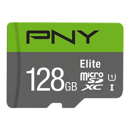 PNY Elite memory card 128 GB MicroSDXC Class 10 UHS-I