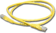 Image of Microconnect CAT6 UTP 5m LSZH networking cable Yellow U/UTP (UTP)