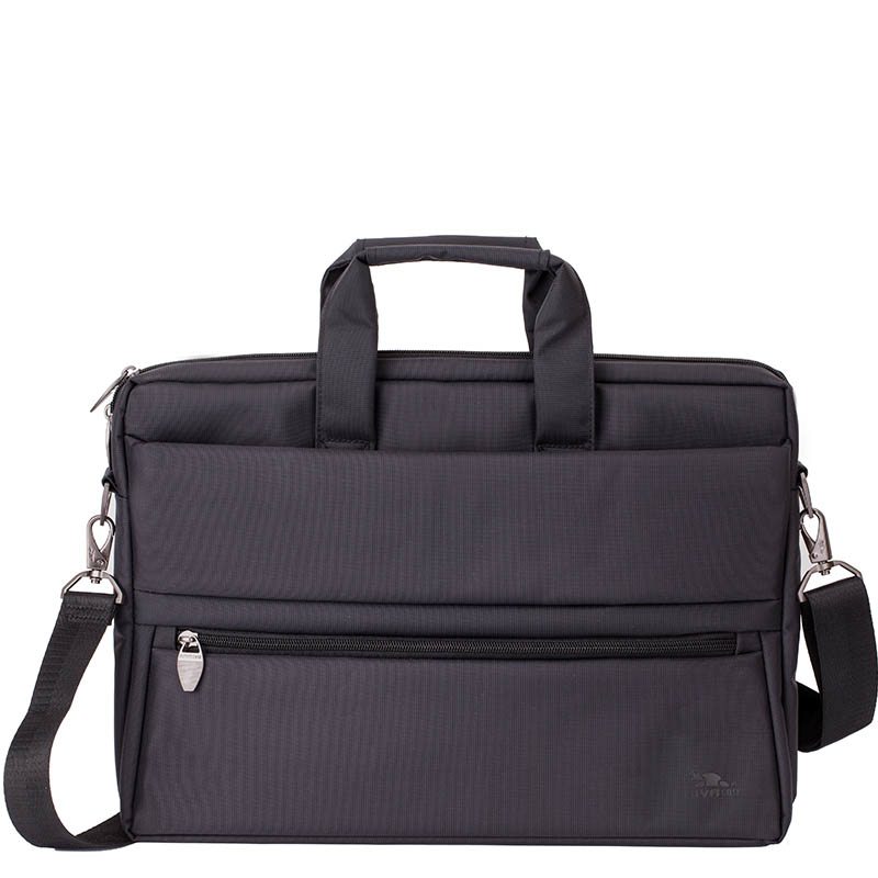 Rivacase 8630 notebook case 39.6 cm (15.6") Messenger case Black