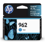 HP 962 Cyan Original Ink Cartridge