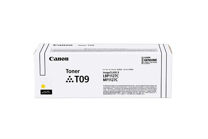 3017C006 CANON TONER T09 Y - 5900 pages - Yellow - 1 pc(s)
