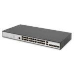 Digitus DN-80221-3 netwerk-switch Managed L2 Gigabit Ethernet (10/100/1000) Zwart, Grijs