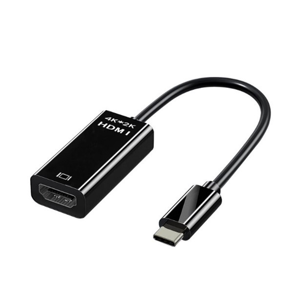 JLC HD42 4K Type C (Male) to HDMI (Female) Adapter - Black