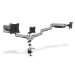 Digitus Universal Triple Monitor Table Mount with Gas Spring and clamp mount