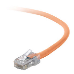 Belkin RJ45 CAT5e Patch Cable 2 ft networking cable Orange 24" (0.61 m)