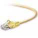 Belkin RJ45 Cat5e Patch Cable, Snagless Molded, 2m networking cable Yellow 78.7" (2 m)