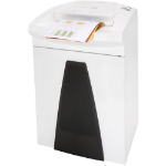 HSM SECURIO B26 document shredder, security level 4, cross cut, 16 sheets, Container:55 l, Cutting Size:4,5 x 30 mm Security level:P-4 | O-3 | T-4 | E-3 | F-1 for:Paper | Credit card | CD/DVD | Staples and paper clips