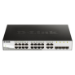 D-Link DGS-1210-16 netwerk-switch Managed L2 Gigabit Ethernet (10/100/1000) 1U Zwart