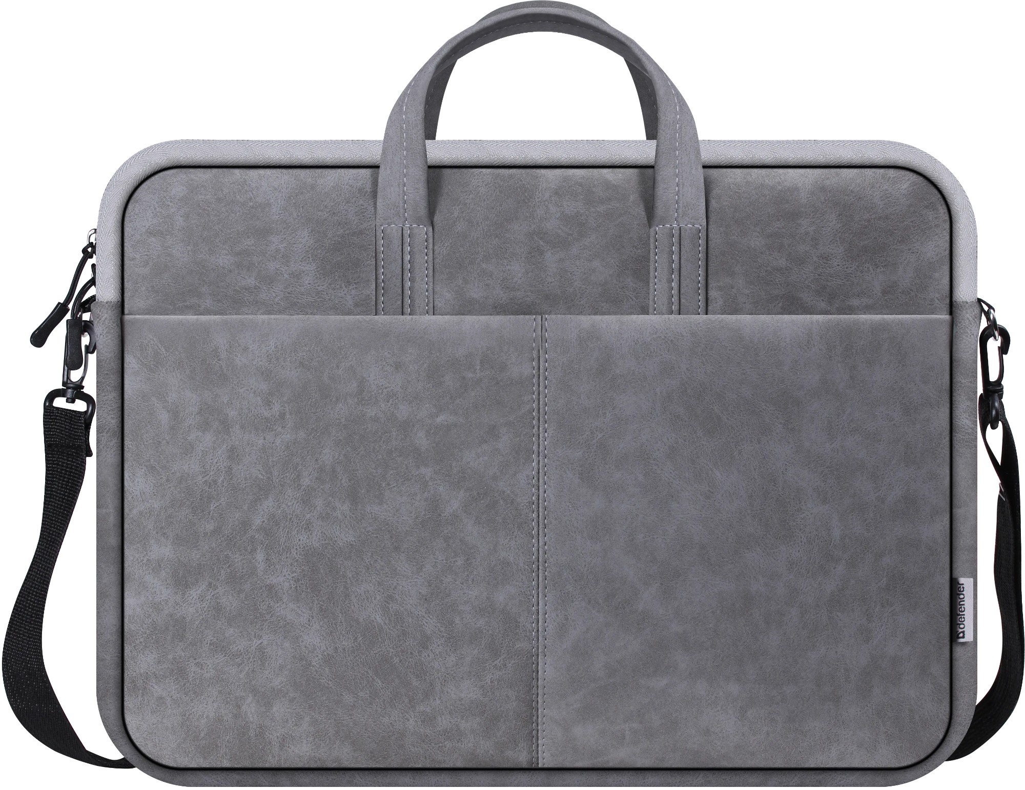 Defender Solid 15.6" 39.6 cm (15.6") Toploader bag Grey