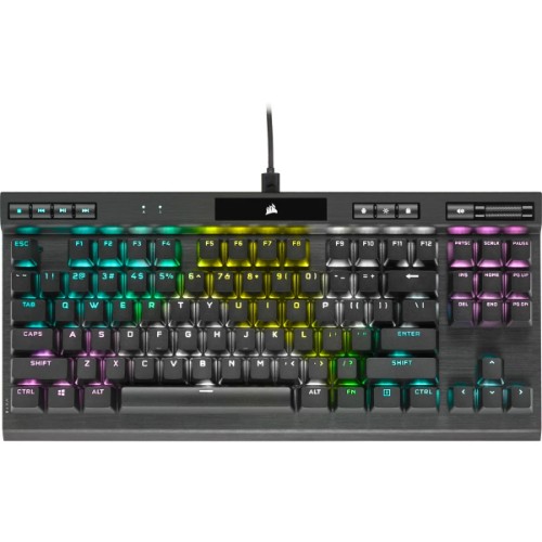 Corsair K70 RGB TKL keyboard USB QWERTY UK English Black
